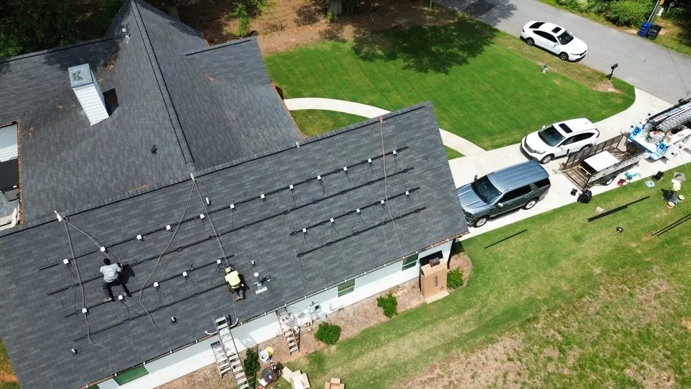 Affordable outdoor landscaping for year-round maintenance in Johns Creek, GA by Solar Experts Northeast Atlanta