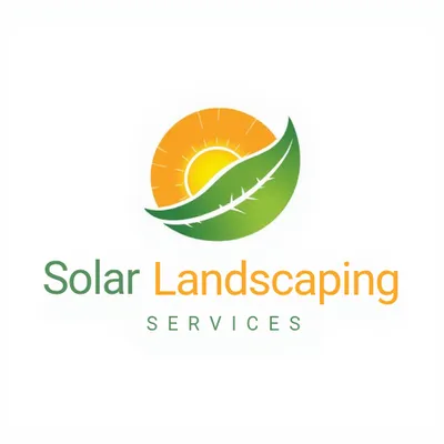 Solar Landscaping Services Logo
