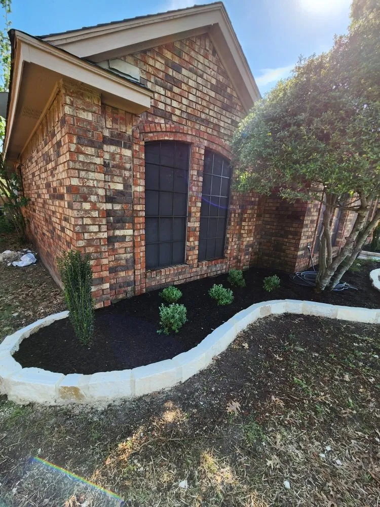 Trusted landscaping services with custom design in Lancaster, TX by Solar Scapes