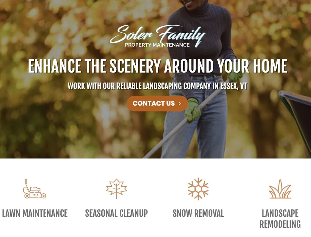 Expert residential landscaping in Essex, VT - Soler Family Property Maintenance