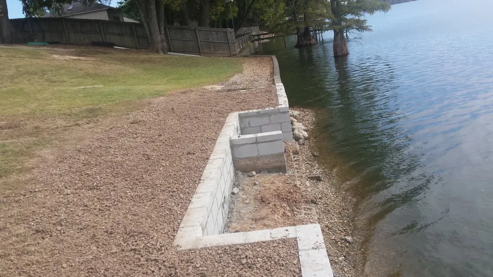 Top-rated outdoor landscaping with custom design across Little Rock, AR - Solid As A Rock