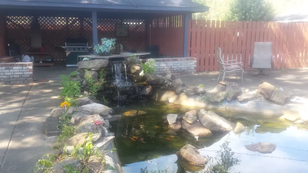 Professional garden landscaping for outdoor upgrades in Little Rock, AR by Solid As A Rock