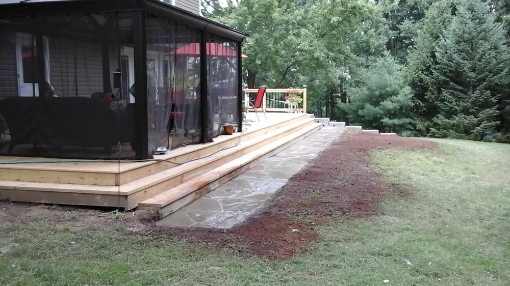 Professional yard maintenance in Pittsburgh, PA by Solid Contracting