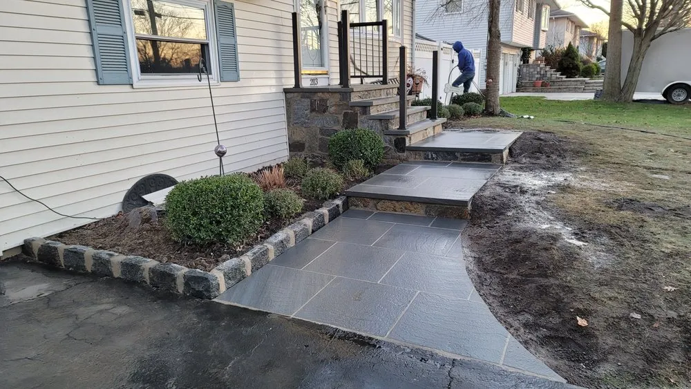 Expert landscape installation in Trenton, NJ - Solid Gold Construction