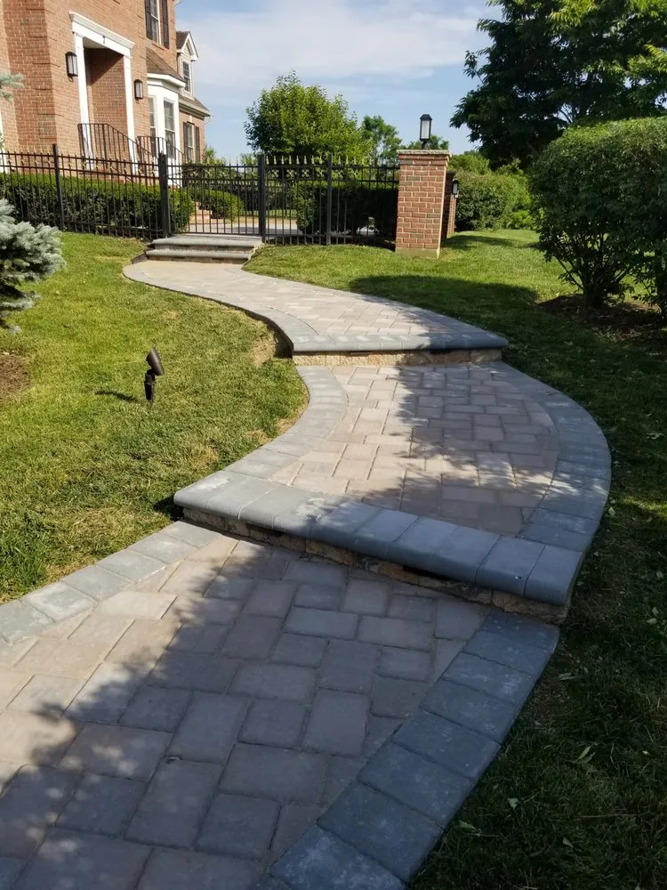 Professional lawn care service with custom design in Trenton, NJ by Solid Gold Construction