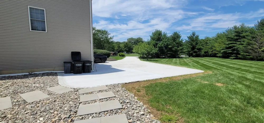 Local landscape design for beautiful yards in Trenton, NJ by Solid Gold Construction