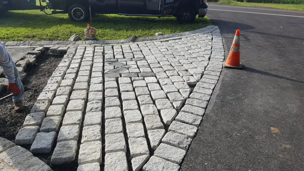 Top-rated landscape installation in Trenton, NJ by Solid Gold Construction