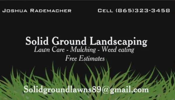 Solid Ground Landscaping Logo