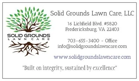 Custom landscape installation in Fredericksburg, VA - Solid Grounds Lawn Care