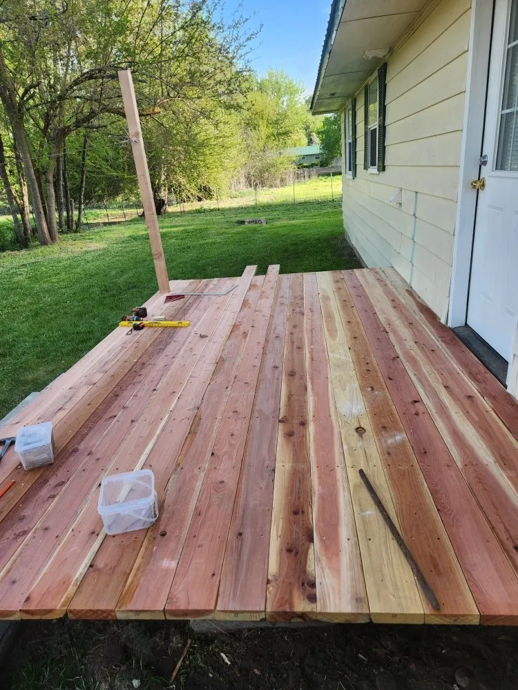 Affordable yard cleanup service for outdoor upgrades across Ontario, OR - Solid Rock Construction and Renovation