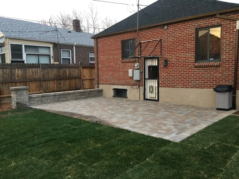 Professional landscape installation in Littleton, CO by Solid Rock Landscape