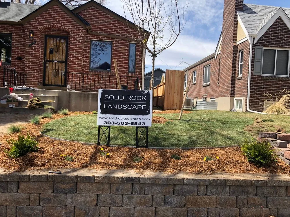 Professional landscape installation experts serving Littleton, CO - Solid Rock Landscape