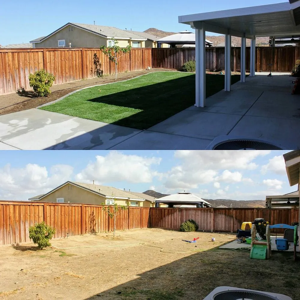 Professional landscape design in Wildomar, CA by Solid Rock Landscape