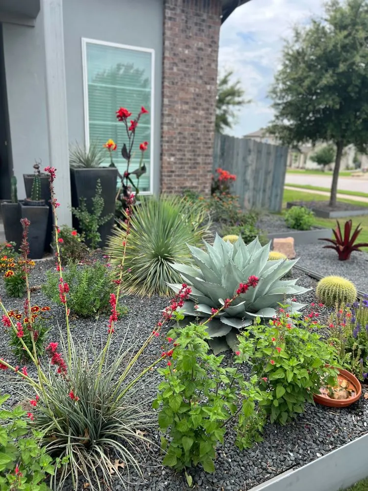 Reliable residential landscaping in Austin, TX by Solid Rock Landscaping & Lawn Care