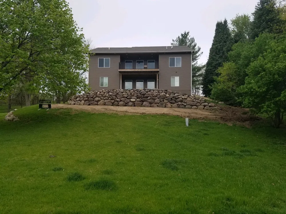 Trusted outdoor landscaping in West Des Moines, IA by Solid Rock Landscaping