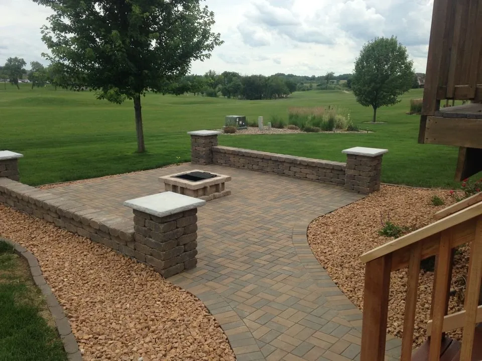 Trusted landscaping services for residential properties in West Des Moines, IA by Solid Rock Landscaping
