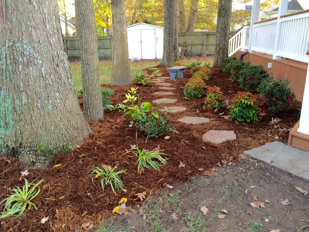 Local landscape design for beautiful yards in Windsor, VA by Solid Rock Lawn & Landscape, LLC