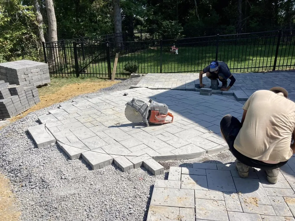 Local yard cleanup service in Windsor, VA by Solid Rock Lawn & Landscape, LLC