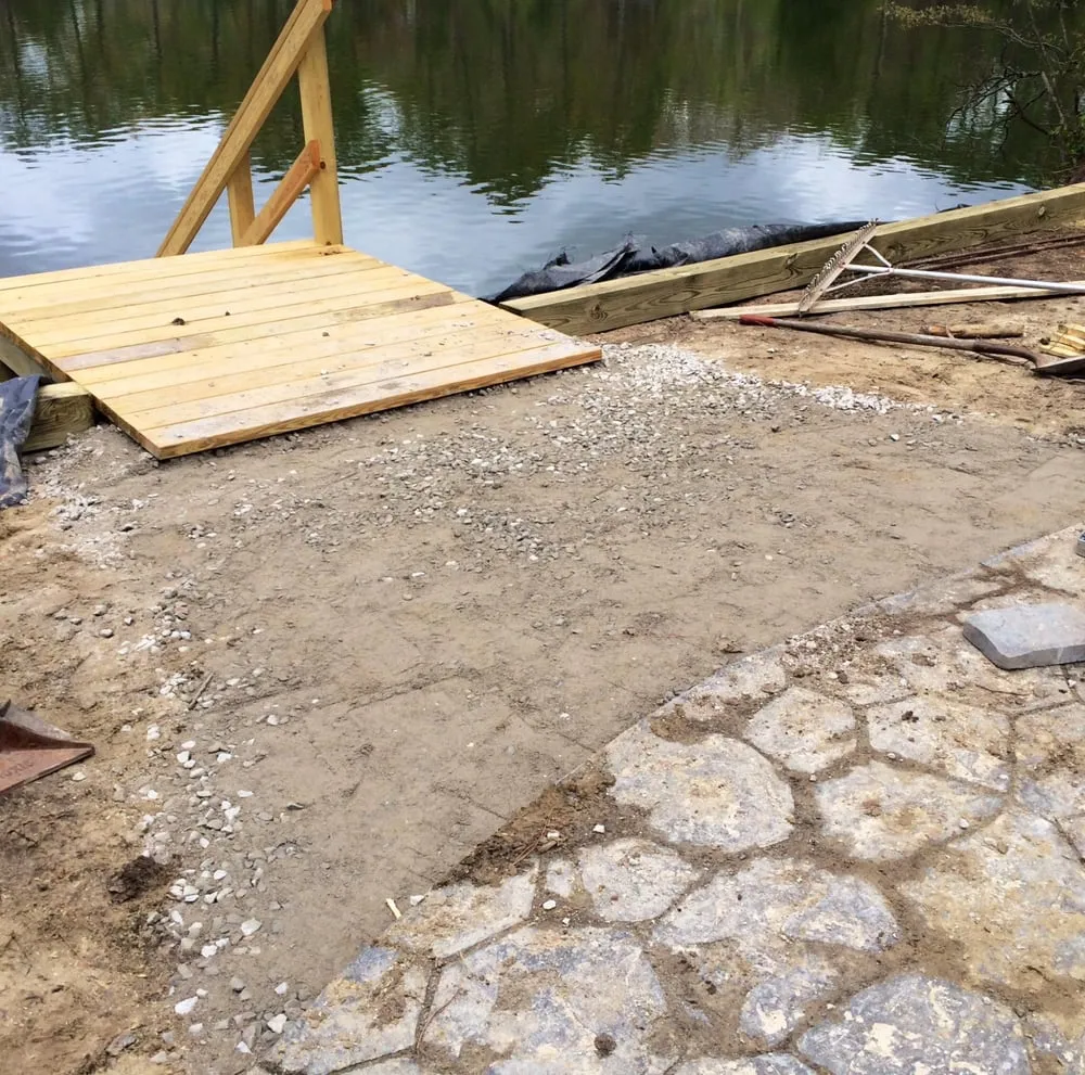 Affordable landscape design in Virginia Beach, VA by Solid Rock Lawn & Landscape