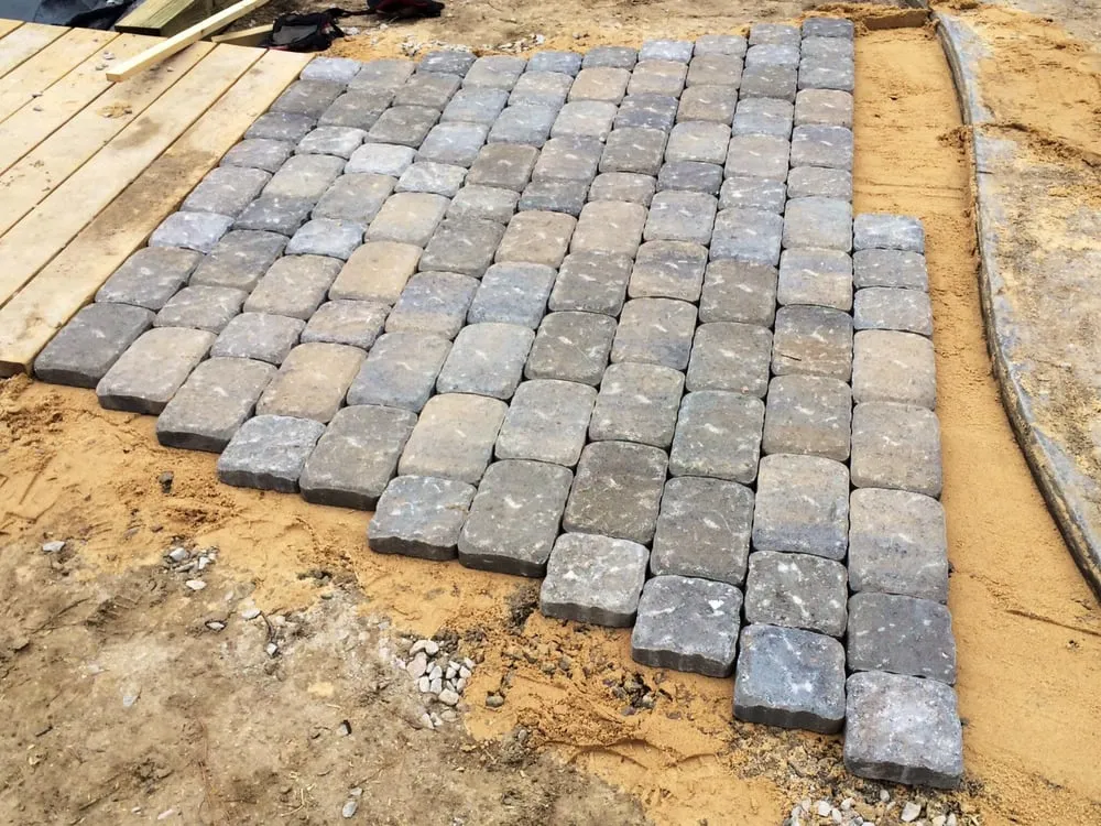 Custom yard cleanup service in Virginia Beach, VA by Solid Rock Lawn & Landscape