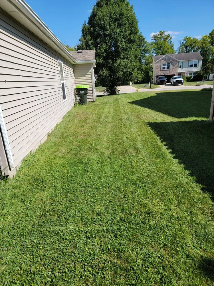 Custom landscape installation in Greenfield, IN - Solid Rock Residential