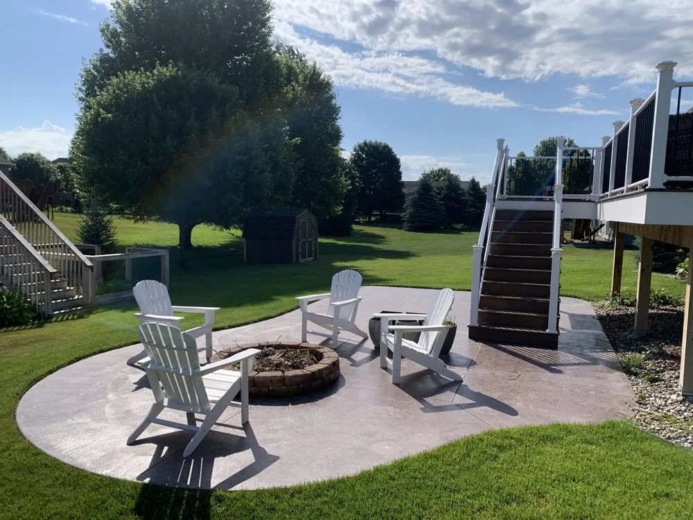 Professional yard cleanup service with custom design across Georgetown Twp, MI - Solidworks Concrete