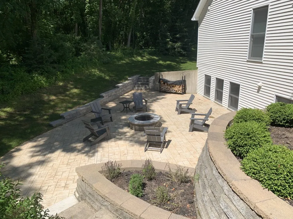 Custom yard cleanup service near you in Georgetown Twp, MI by Solidworks Concrete