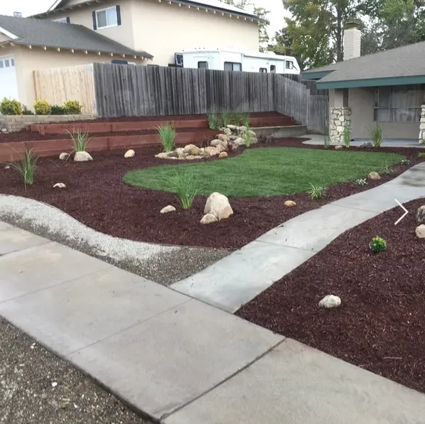 Affordable garden landscaping in Los Alamos, CA by Solis Creative Rocks