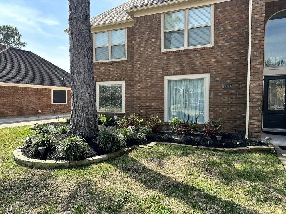 Professional landscape design for year-round maintenance across Houston, TX - Solis Lawn Care & Tree Services