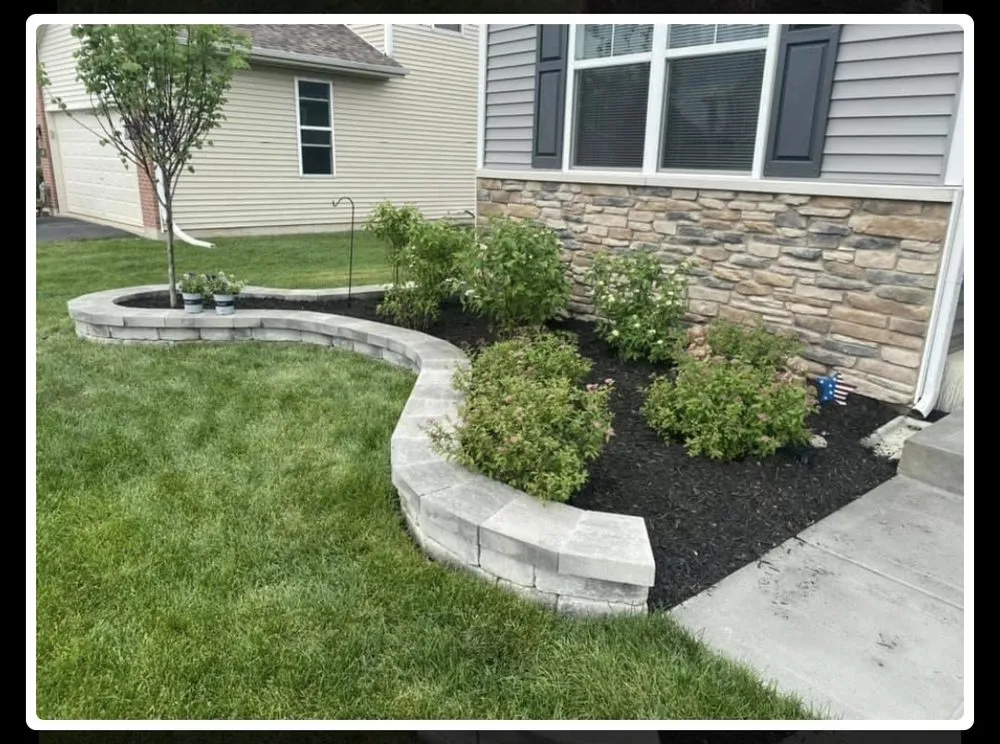 Professional residential landscaping in Plainfield, IL by Solis Masonry Landscaping