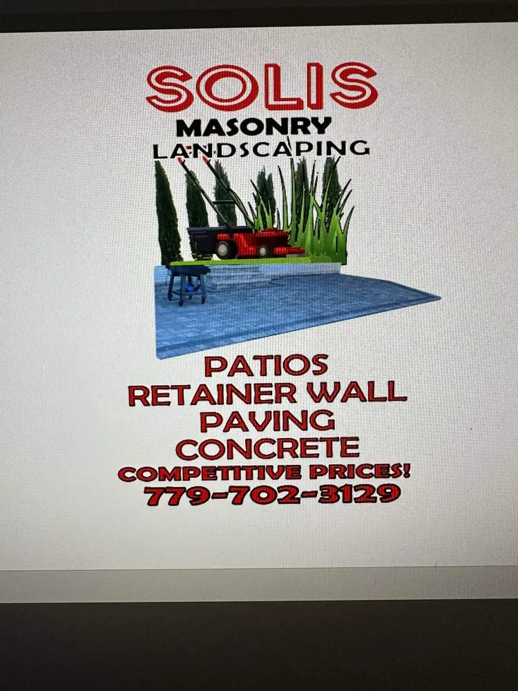 Local landscape installation for homes in Plainfield, IL by Solis Masonry Landscaping