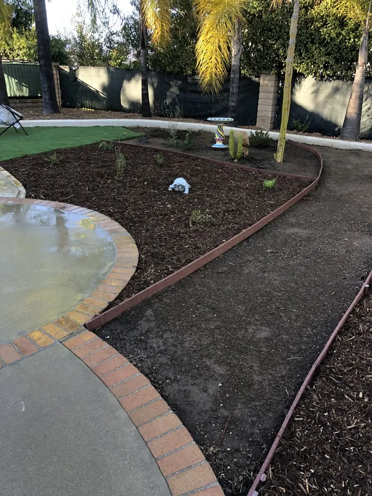 Custom landscape installation for outdoor upgrades in Santa Clarita, CA by Solis Tree Service & Landscape