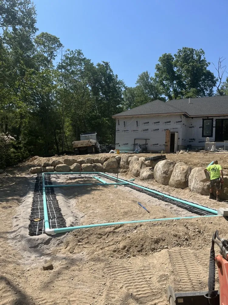 Professional landscape design in Foster, RI by Solitro Property Solutions