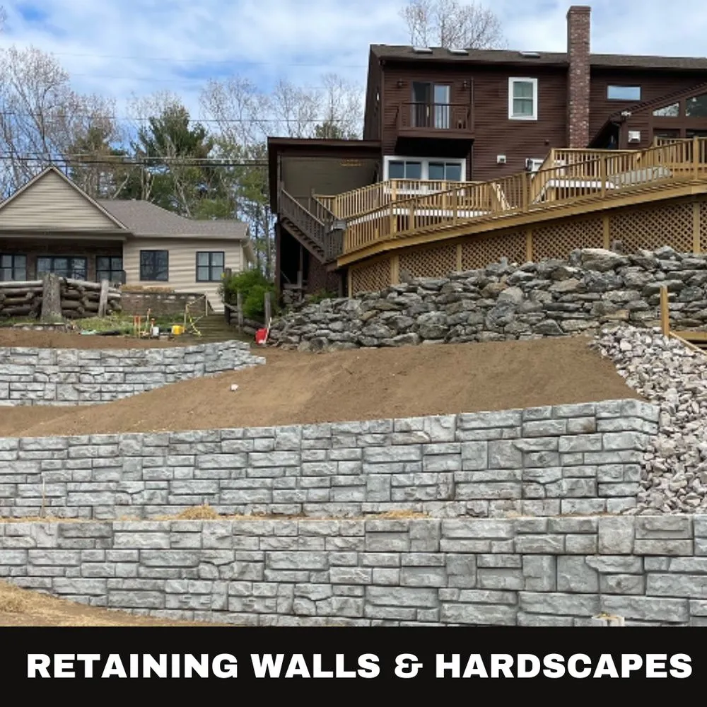 Reliable lawn mowing service with custom design in Foster, RI by Solitro Property Solutions