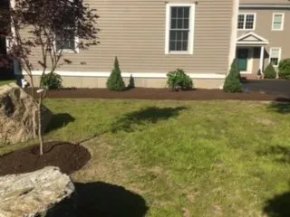 Affordable yard cleanup service for beautiful yards in Dedham, MA by Solomon Landscaping