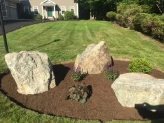 Local outdoor landscaping for beautiful yards in Dedham, MA by Solomon Landscaping