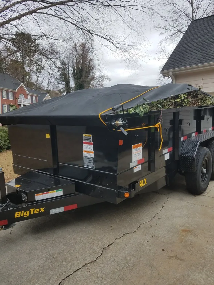 Custom landscape installation for year-round maintenance in Lawrenceville, GA by Solomons Lawn Care Management