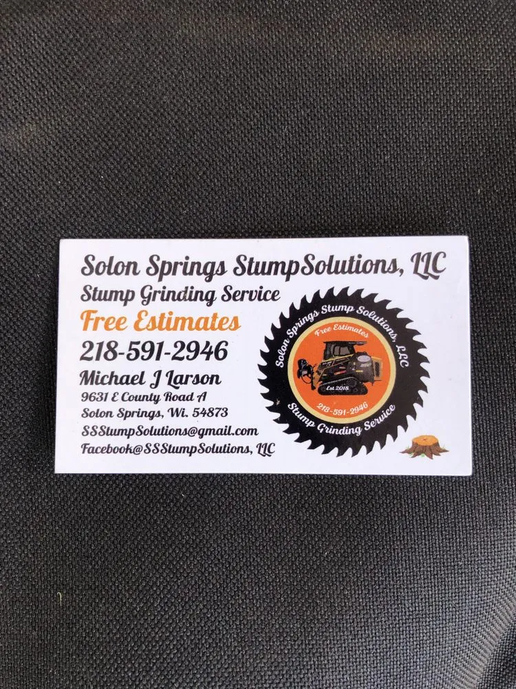 Trusted landscape design experts serving Solon Springs, WI - Solon Springs Stump Solutions