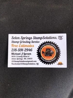 Solon Springs Stump Solutions
