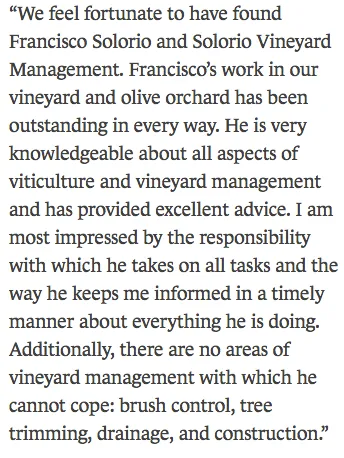 Local residential landscaping for residential properties in Windsor, CA by Solorio Vineyard Management