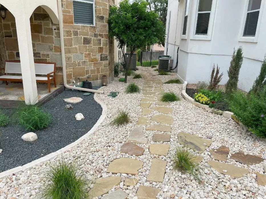 Professional lawn care service with custom design in Dripping Springs, TX by Solstice