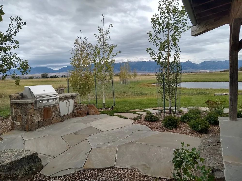 Custom residential landscaping for beautiful yards across Bozeman, MT - Solstice Landscaping