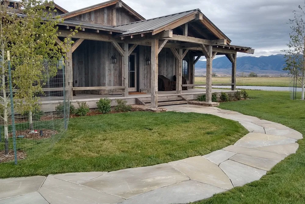 Custom outdoor landscaping in Bozeman, MT - Solstice Landscaping