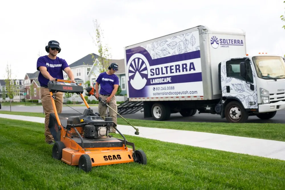 Custom outdoor landscaping experts serving Draper, UT - SolTerra Lawn & Pest