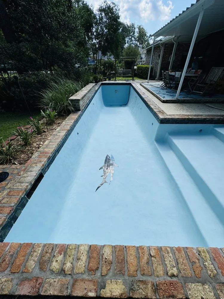 Custom garden landscaping in Covington, LA - SolTerra Pools