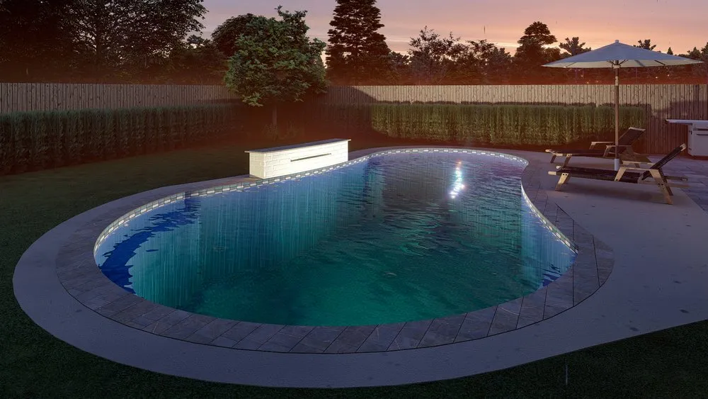 Local garden landscaping in Covington, LA by SolTerra Pools