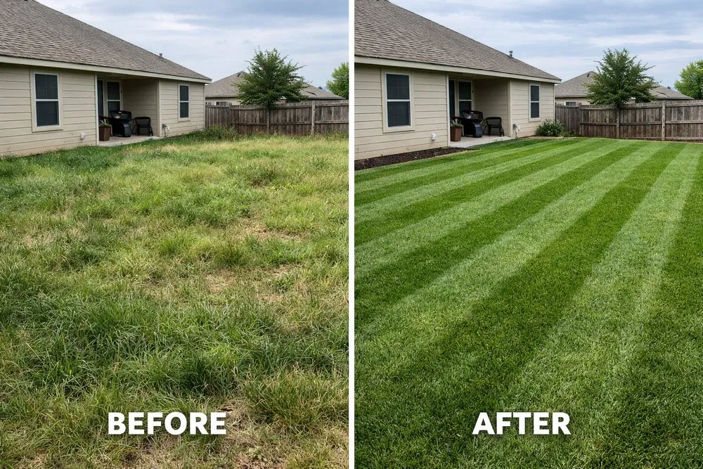 Affordable yard cleanup service for outdoor upgrades in Fort Wayne, IN by Soltra Lawncare