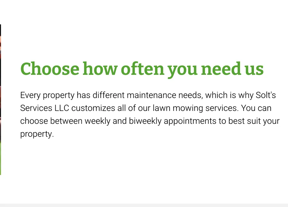 Local lawn mowing service for beautiful yards across Lehighton, PA - Solt’s Services