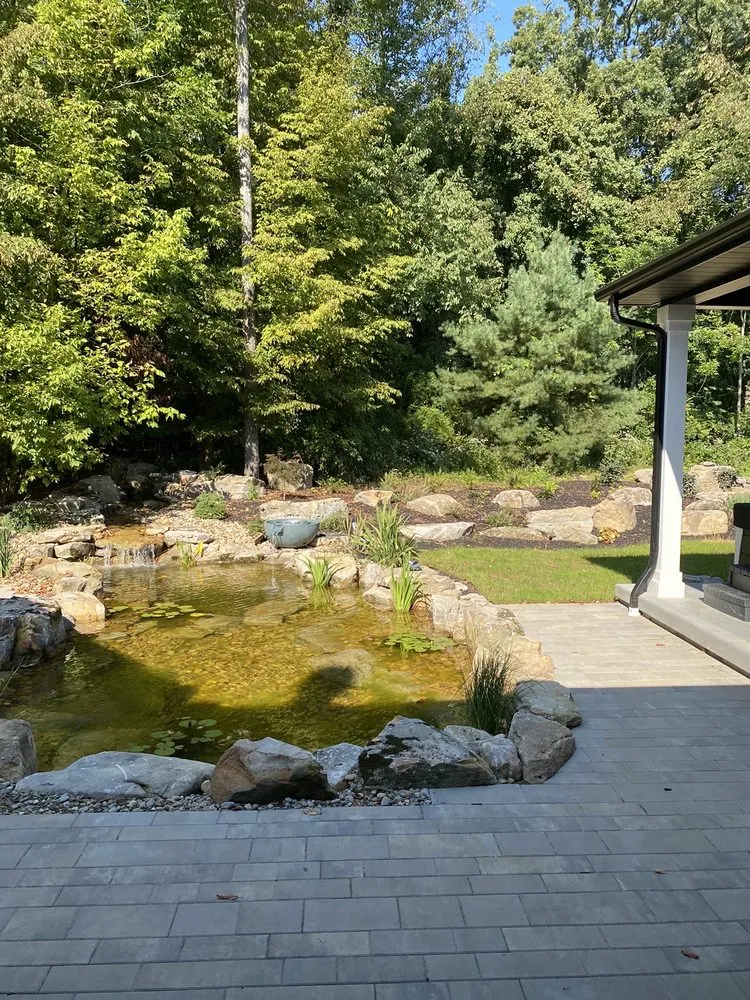 Professional landscape design with custom design across Gibsonia, PA - Solutions Landscapes & Designs, LLC