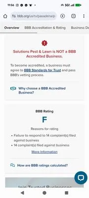 Solutions Pest & Lawn - Pasadena Logo